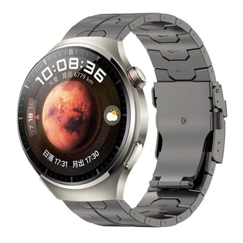 Za Huawei Watch 4/4pro GT3Pro GT4 pametni sat remen od titanijeve legure, Iron Man, titanijev remen