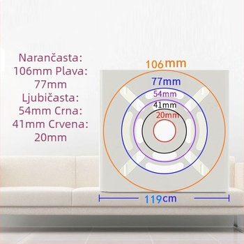 Nosač za nadzor Nosač obruča za kameru Nosač malog stupa Nosač ravnog stupa Univerzalni zglob Nosač pačjeg kljuna