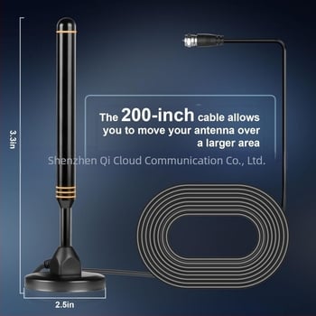 Digitalna TV antena Modni oblik Prekogranična HDTV 4K TV antena Prijemna ruralna antena za prizemne valove