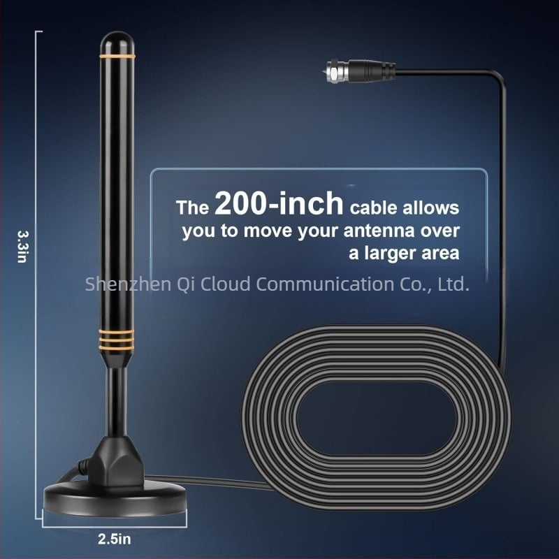 Digitalna TV antena Modni oblik Prekogranična HDTV 4K TV antena Prijemna ruralna antena za prizemne valove