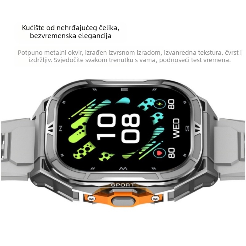 X5 pametni sat GPS sportski zdravstveni monitor 100+ sportski način rada 50m vodootpornost za muškarce Amazon Hot Sale