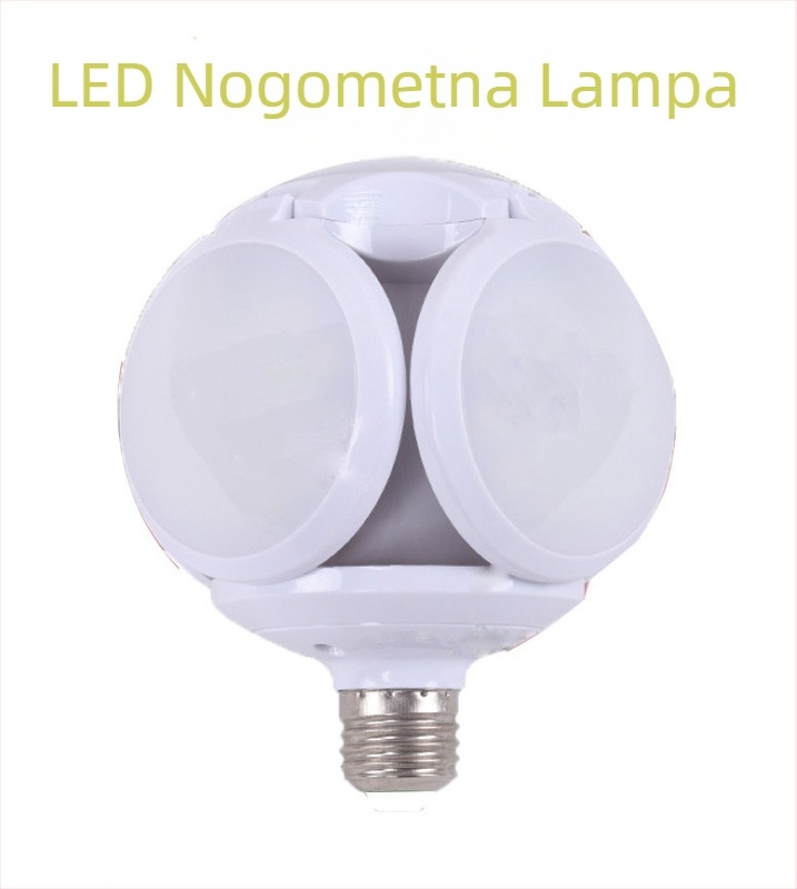 LED sklopiva svjetiljka za nogomet, svjetlo za garažu, 40W, uvlačiva žarulja visoke svjetline, žarulja konstantne struje