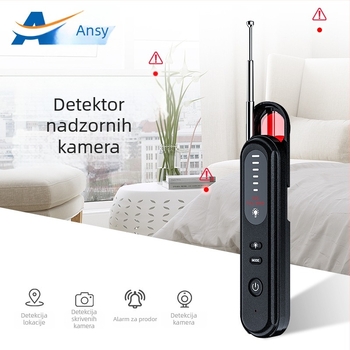 T01 Detektor kamere Putni detektor protiv voajerizma Detektor protiv pozicioniranja Magnetski detektor protiv nadzora sastanaka