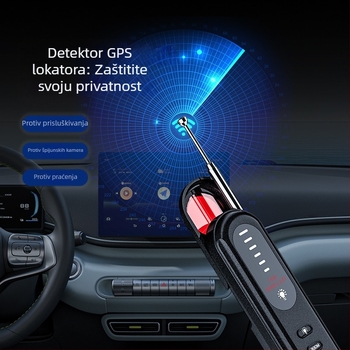 T01 Detektor kamere Putni detektor protiv voajerizma Detektor protiv pozicioniranja Magnetski detektor protiv nadzora sastanaka