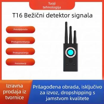 T16 Detektor GPS instrument za pretraživanje protuprovalni protunadzorni protupraćeni detektor hotelske kamere za skeniranje