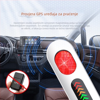 T01 Novi detektor za nadzor hotela, GPS pozicioniranje automobila, inteligentni detektor signala za skeniranje