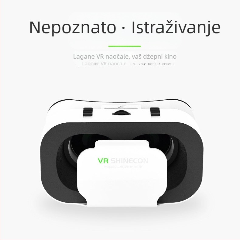 VR naočale s križnim ogledalom, magične 3D virtualne stvarnosti G05, mobilno igraće kino, montirano na glavu, mini VR poklon