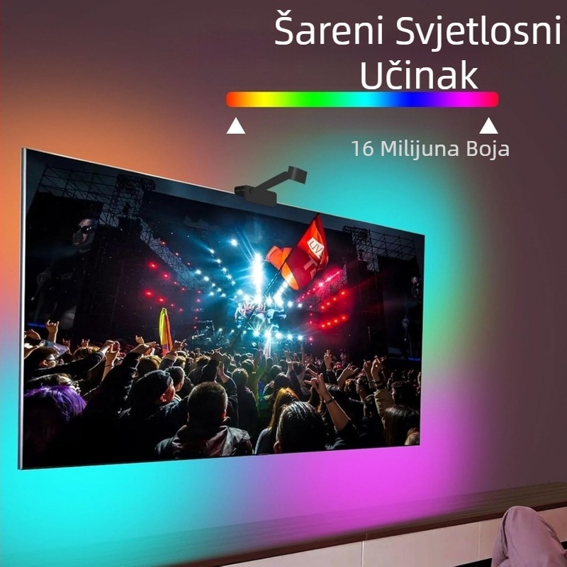 TV TV Phantom Color Isti ekran TV pozadinsko svjetlo Pametno pozadinsko svjetlo zaslona Sinkronizacija zaslona Svjetlo povezivanja zaslona