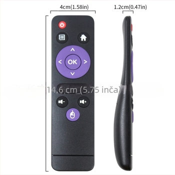 Daljinski upravljač za set-top box H96 prikladan je za X3 H96Mini Mx10Pro Mx1 H96Max Remo do H96