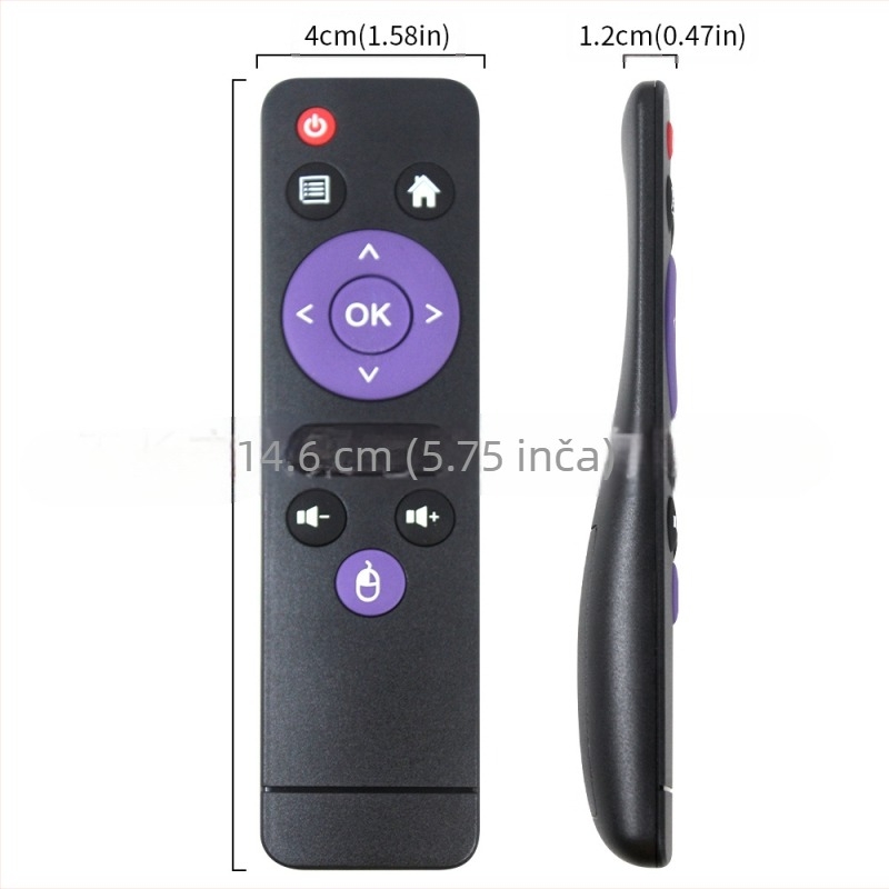 Daljinski upravljač za set-top box H96 prikladan je za X3 H96Mini Mx10Pro Mx1 H96Max Remo do H96