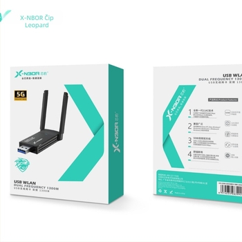 Xinbao 1300Mbps bežična mrežna kartica 5g bežična mrežna kartica Gigabit Dual-Band Wifi prijemnik za računalo bez upravljačkih programa