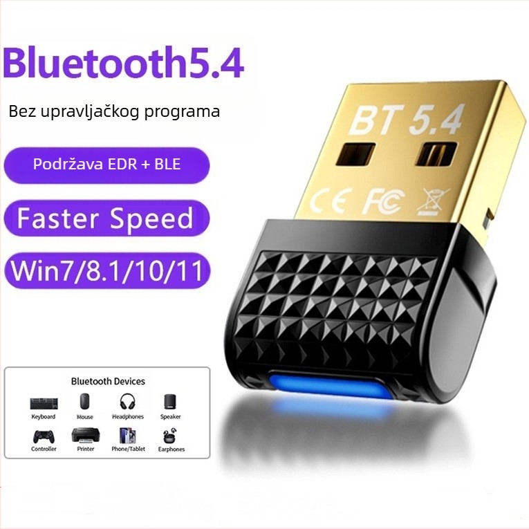 Prekogranični USB Bluetooth adapter prijemnik Bt5.4 Bluetooth USB adapter