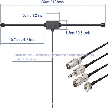 FM radio FM antena za unutarnji glazbeni sustav FM radio antena kućni stereo prijemnik