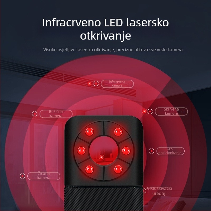 Novi T3 detektor kamere iz 2023. za pronalaženje GPS pozicioniranja, hotelski anti-candid detektor skeniranja kamere