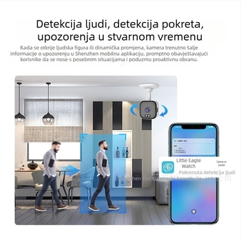Okam Home Smart Wifi daljinski upravljač visoke rezolucije sonda za nadzor 1080 kamera mačkasto oko prekogranični mali video