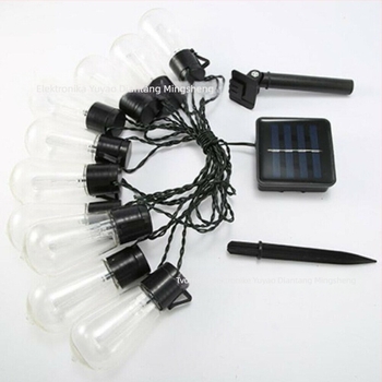 Amazon Hot Sale Solarna žarulja s kapljicama vode Svjetlosni niz za vanjsko dvorište Prekogranična Hot Sale