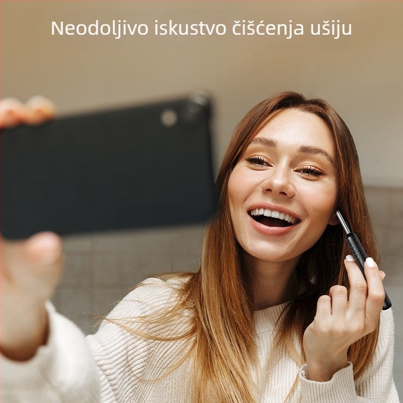 Vizualna žlica za kopanje ušiju, kućanska žlica za kopanje ušiju, profesionalni alat za kopanje ušiju, sjaj u uhu, odijelo za žlicu za kopanje ušiju