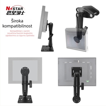 Prekogranična opskrba 1,5-inčnim nosačem za tablet računalo, poljoprivrednim strojevima, opremom za pohranu, klipnjačom od 23 cm