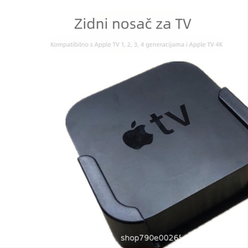 Nosač za Apple TV Box, zidni fiksni nosač za TV Box, univerzalni 1 2 3 4 5 6. generacije