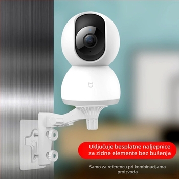 Nosač za bežičnu WiFi kameru za nadzor unutarnje hemisfere, fluoritni 360 plastični nosač