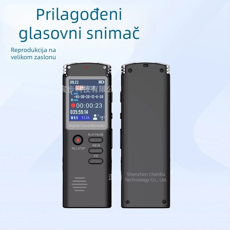 H60 višejezična digitalna olovka za snimanje HD inteligentni snimač za smanjenje buke, olovka za snimanje sastanaka i studenata