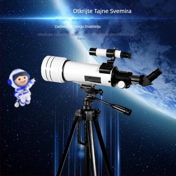 Proizvođač Veleprodaja 40070 Astronomski teleskop Profesionalno promatranje zvijezda Visoko povećanje Velikog promjera Dječji prosvjetiteljski vanjski Protutresni