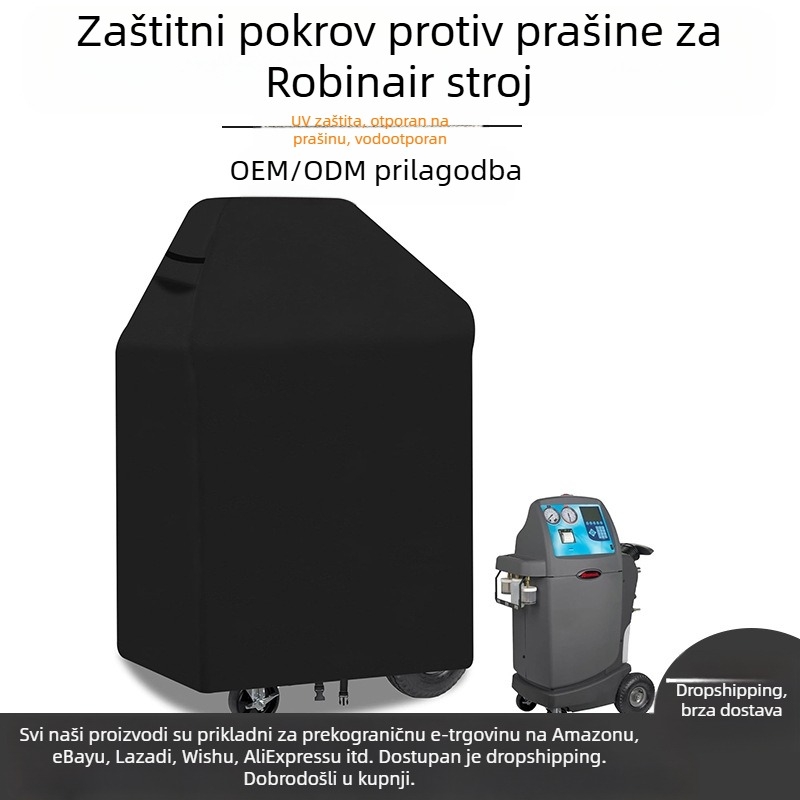 Robinair navlaka za prašinu, vodootporna i otporna na prašinu Robinair navlaka za prašinu od 420D Oxford tkanine za prašinu stroja