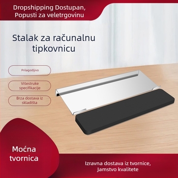 Novi set vrhunskih nosača za tipkovnicu i oslonac za zglobove od memorijske pjene s protukliznom podlogom za računalo