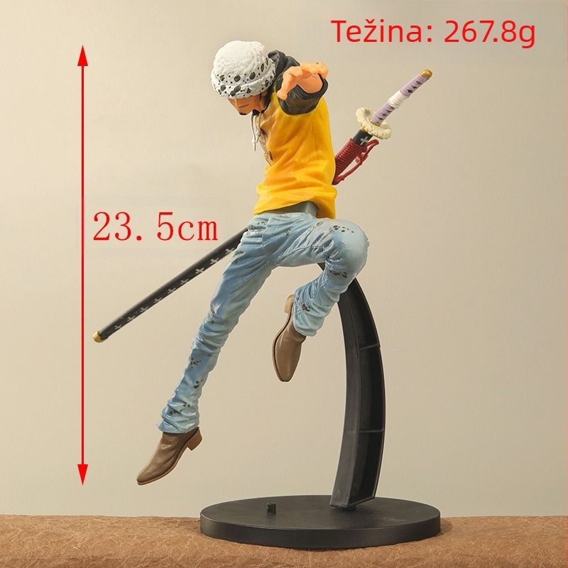Ručno izrađena anime crtana lutka Tongluo od 23,5 cm, ukrasna igračka, iz jednog komada.