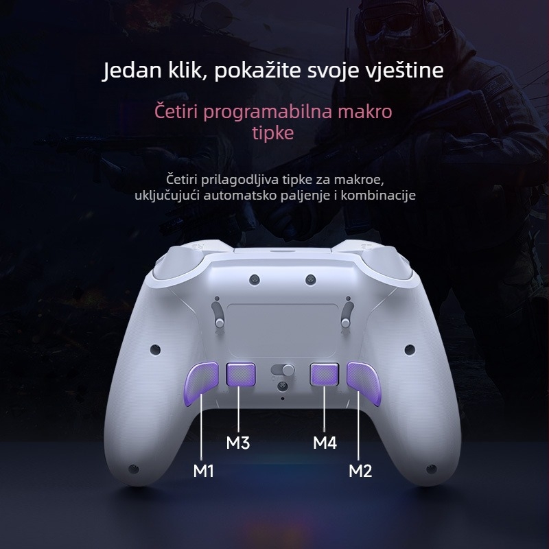 Easysmx Gamepad X20 Hall Trigger s dvostrukim načinom rada + odvojiva Hall tipka + potpuno mehaničke tipke