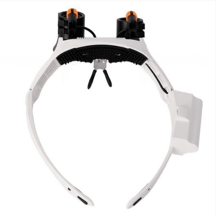 Zamjena LED žarulje s hladnim i toplim svjetlom, 21 vrsta uvećanja, kombinacija preciznih dijelova za detekciju, popravak sata, povećalo montirano na glavu sata