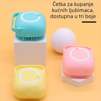 Četka za masažu artefakata za kućne ljubimce, prekogranične eksplozije, četka za kupanje, četka za čišćenje mačaka, kućanska četka za kupanje od silikona