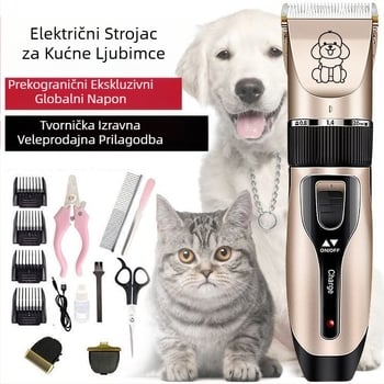 Aparat za brijanje pasa, električni stroj za šišanje kućnih ljubimaca, brijanje pseće dlake za plišane mačke, profesionalni električni stroj za šišanje, proizvođač šišanja dlaka i dlaka na nogama