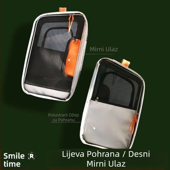 Ruksak za mačke Smile Time, prijenosni sklopivi vanjski ruksak velikog kapaciteta, prozračna torba za kućne ljubimce