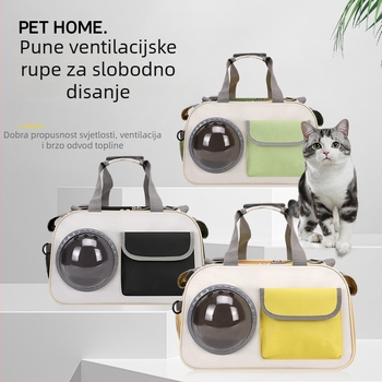 Nadogradnja svemirske kapsule za mačke i psa iz velikog prostora, prozračna nova tvornica izravno bez razlike