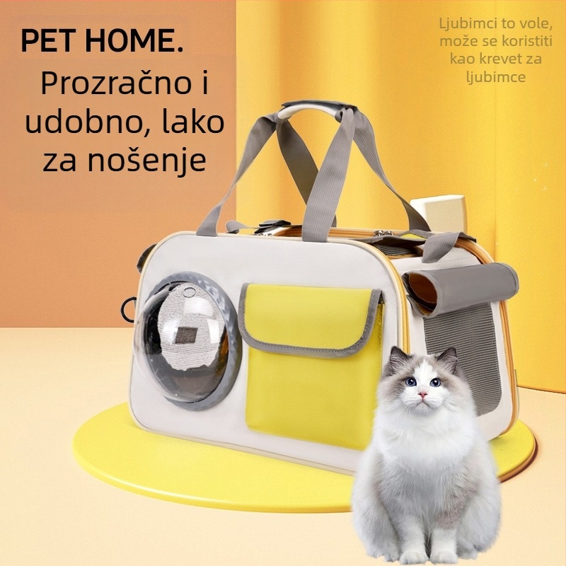 Nadogradnja svemirske kapsule za mačke i psa iz velikog prostora, prozračna nova tvornica izravno bez razlike