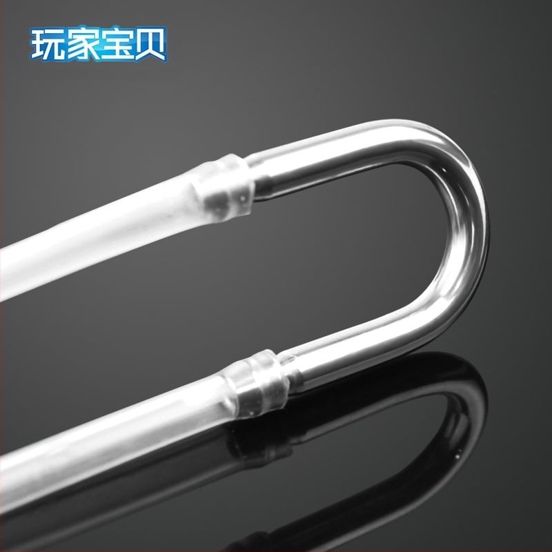 Koljeno cijevi od nehrđajućeg čelika za akvarij s kisikom, cijev za pumpu za kisik u obliku slova U, praktično koljeno cijevi