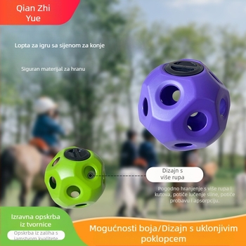 Prekogranična jahačka oprema za konje Igračke za konje Lopta za sijeno za konje Hranilica za sijeno za konje Ovce Stoka Viseća igračka s loptom