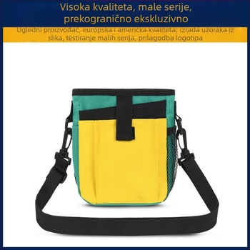 Magnetsko zatvaranje s logotipom po narudžbi i jezičkom za povlačenje, vrećica za njegu pasa, dozator vrećica za izmet, vrećica za dresuru pasa