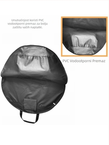 Proizvođač torbi za kotače bicikla, torba za kotače, torba za kotače bicikla, torba za kotače, torba za kozmetiku za gume, dvostruka torba za kotače