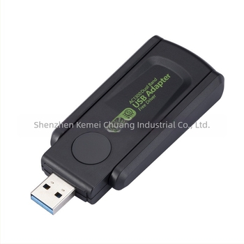 Bežična mrežna kartica od 1300 m, gigabitna dvofrekventna 5G, bez diska, računalo, USB, WiFi prijemni odašiljač, USB mrežna kartica