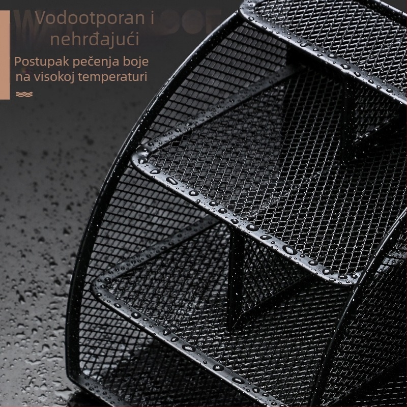 Deli 9200 Višenamjenski držač za olovke Kutija za pohranu Držač za olovke Metalni mrežasti držač za olovke Uredski pribor