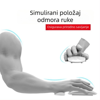 Ergonomska podloga za miša Eggshell Workshop, preventivni jastuk za miša, silikonska podloga za zglob, podloga za zglob