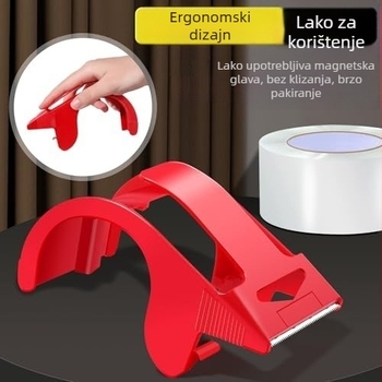 Prozirna pakirna traka s dozatorom za otpremu i rukovanje može zatvoriti sve vrste kutija