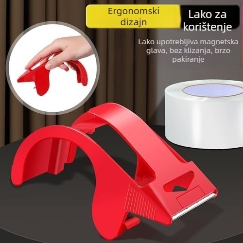 Prozirna pakirna traka s dozatorom za otpremu i rukovanje može zatvoriti sve vrste kutija