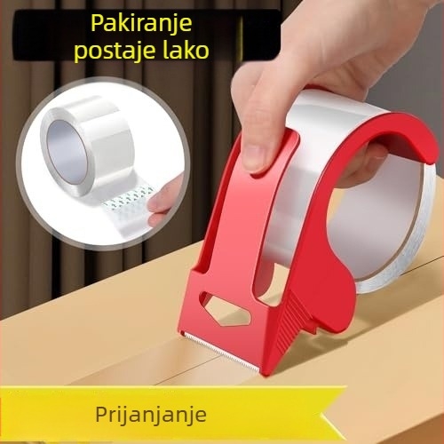 Prozirna pakirna traka s dozatorom za otpremu i rukovanje može zatvoriti sve vrste kutija