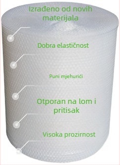 Tvornica prilagođena mjehurićasta folija, ekspresno pakiranje, nelomljivo, protivtlačno pakiranje, veleprodaja jednoslojne mjehurićaste folije