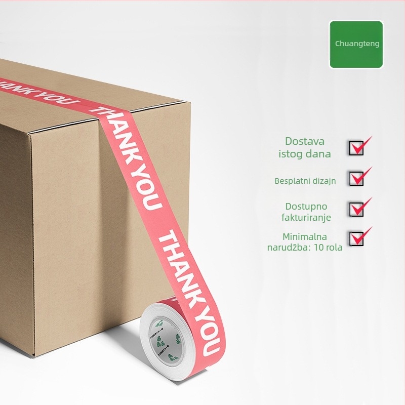 Upozorenje, brtvena traka, hvala, ispis, brtvljenje, ljepilo za brtvljenje, papir za brtvljenje, crtani film, ružičasta, slatka traka za pakiranje