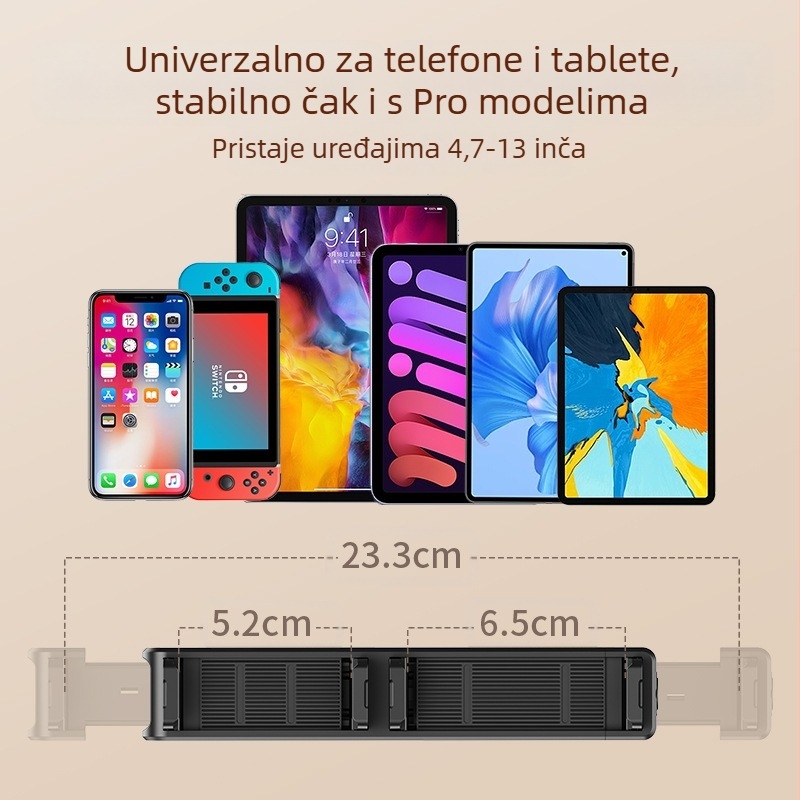 Novi lijeni držač za telefon, rotirajući sklopivi držač od aluminijske legure, držač za snimanje i prijenos uživo, stolni, prekogranični, popularni artikl