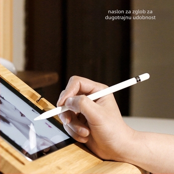 Podesivi stalak za tablet od bambusa s prekograničnim dizajnom, stalak za punjenje mobilnog telefona i tableta, ilustrator, elektronička ploča za crtanje